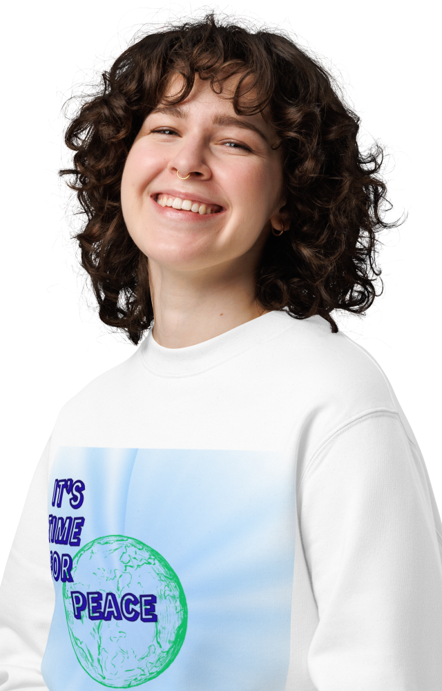 Sudadera frontal mujer